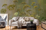 Papier peint mural floral élégance naturelle pour un salon raffiné - Vignette | Mr Papier Peint