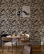 Papier peint mural à motif d'impression léopard - Vignette | Mr Papier Peint