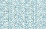 Papier peint mural à motif floral bleu - Vignette | Mr Papier Peint