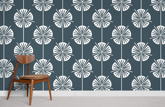 Papier peint mural à motif floral contemporain - Le meilleur Papier peint panoramique Sur mesure