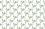 Papier peint mural à motif floral vert - Vignette | Mr Papier Peint