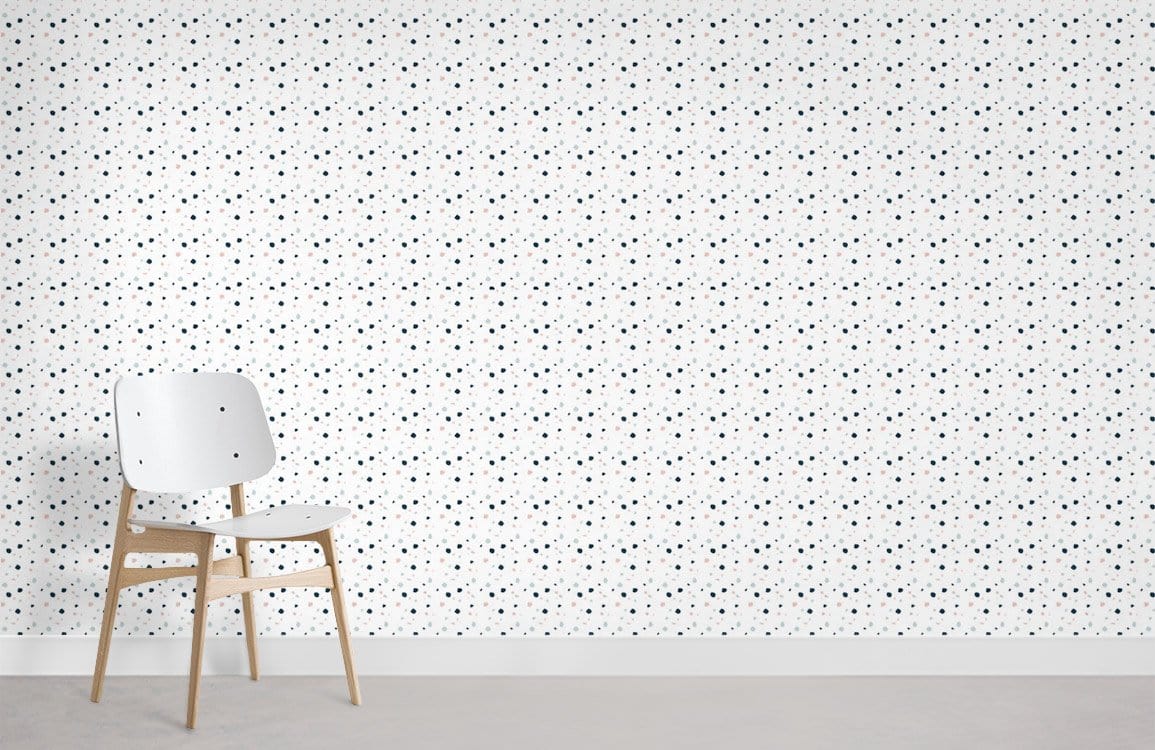 Papier peint mural à motif terrazzo - Le meilleur Papier peint panoramique Sur mesure