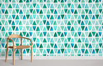 Papier peint mural à motifs triangulaires - Vignette | Mr Papier Peint