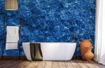 Élégance sereine avec papier peint mural à ondulations bleues - Vignette | Mr Papier Peint