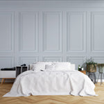 Papier peint mural Bleu Sérénité œuvre d’art pour salon moderne - Vignette | Mr Papier Peint