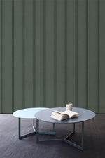 Papier peint mural à panneaux vert foncé élégance et sérénité - Vignette | Mr Papier Peint