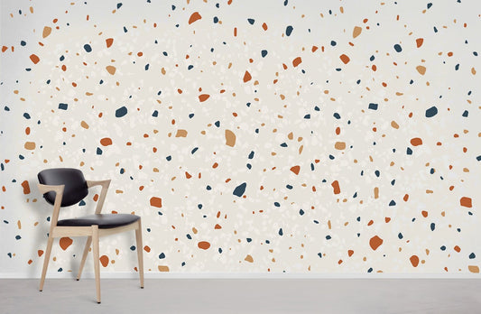 Papier peint mural à pois multicolores - Le meilleur Papier peint panoramique Sur mesure