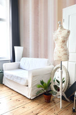 Papier peint mural rayures d’ombre pour une profondeur artistique - Vignette | Mr Papier Peint
