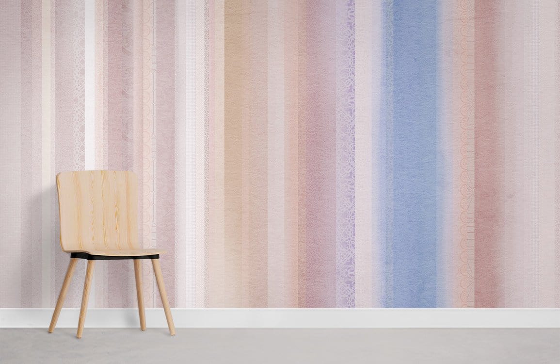 Papier peint mural à rayures d’ombre - Le meilleur Papier peint panoramique Sur mesure
