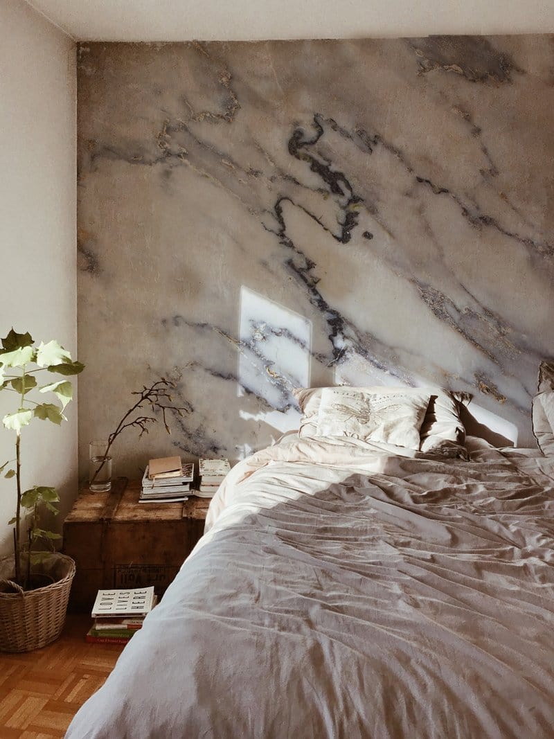Papier peint mural à rayures violettes de max 80 caractères - Le meilleur Papier peint panoramique Sur mesure