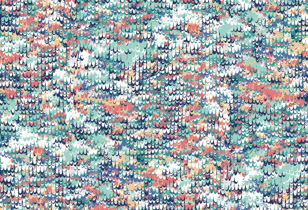 Motif abstrait seamless avec texture colorée pour papier peint mural élégant