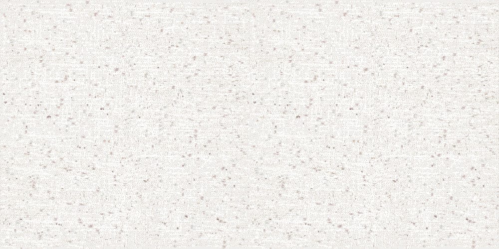Papier peint mural avec motif de points évoquant un plan de travail en quartz ou granite clair