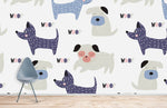 Papier Peint Mural Aboiement de Chien - Vignette | Mr Papier Peint