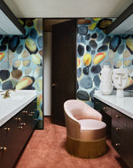 Mural Abstrait Aquarelle Roches Noires et Blanches Sérénité Moderne - Vignette | Mr Papier Peint