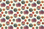 Mural Abstrait Cercles Danse Moderne de Papier Peint Mural - Vignette | Mr Papier Peint