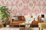 Papier Peint Mural Abstrait Rose en Fourrure - Vignette | Mr Papier Peint