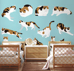 Papier peint mural action de chat - Vignette | Mr Papier Peint