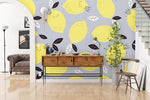 Papier peint mural adorable de citrons - Vignette | Mr Papier Peint