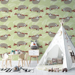 Papier peint mural Adorable Paresseux pour une ambiance apaisante - Vignette | Mr Papier Peint