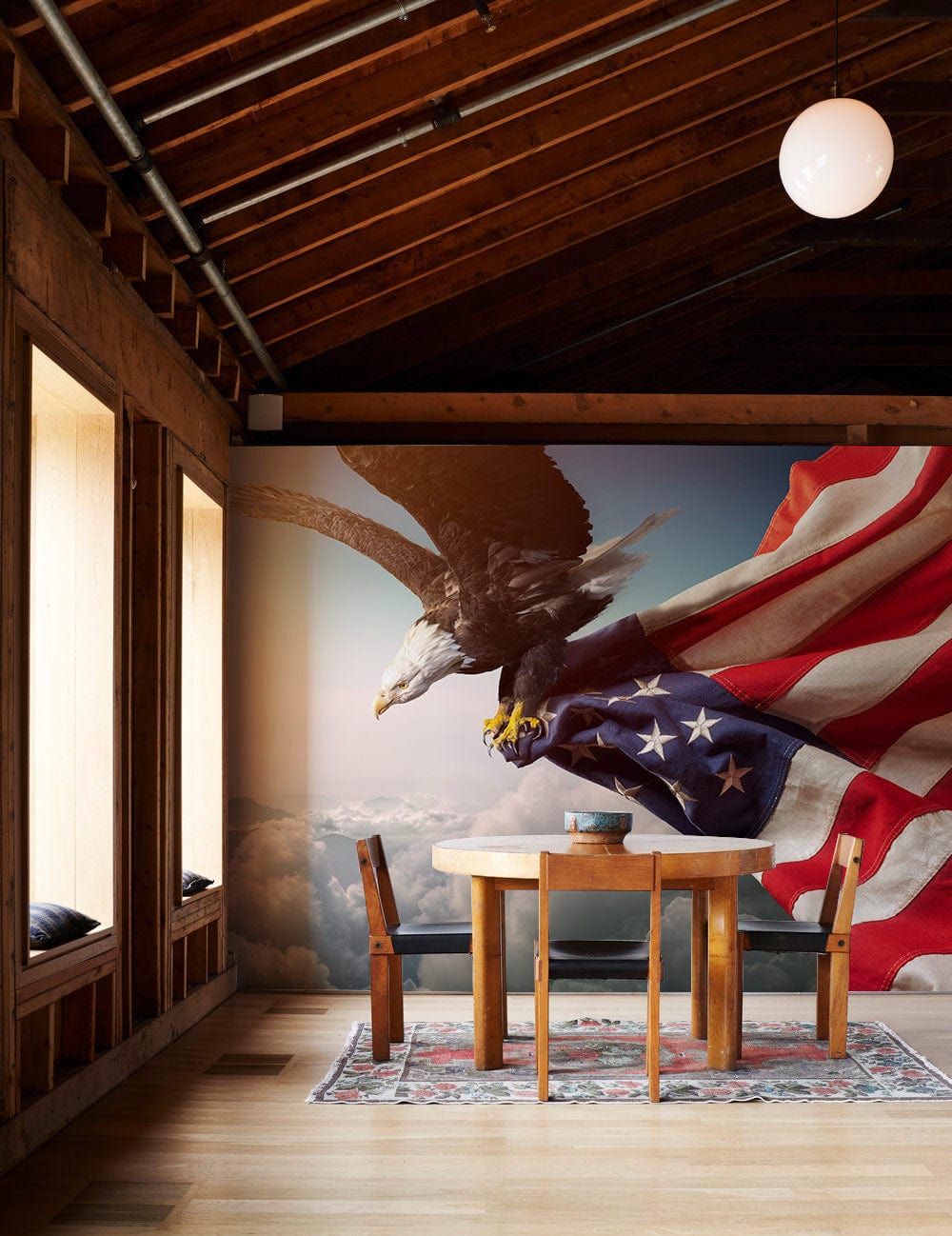 Papier peint mural aigle des États-Unis - Le meilleur Papier peint panoramique Sur mesure
