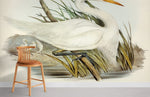 Papier peint mural aigrette plumeuse élégance et douceur bois et cuir - Vignette | Mr Papier Peint