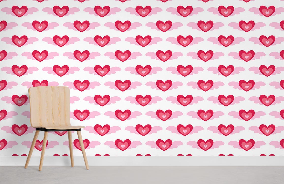 Papier Peint Mural Ailes d’Amour - Le meilleur Papier peint panoramique Sur mesure