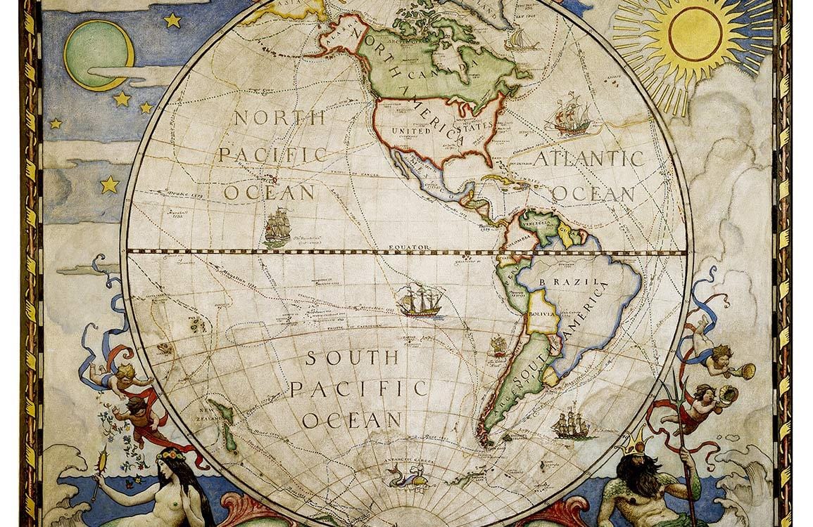 Papier peint mural Amérique du Nord et du Sud - Le meilleur Papier peint panoramique Sur mesure