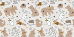 Papier peint mural Amis Lapins - Vignette | Mr Papier Peint