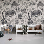 Papier peint mural Amour Paris - Vignette | Mr Papier Peint