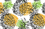 Papier Peint Mural Ananas Dessinés au Trait - Vignette | Mr Papier Peint