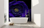 Papier peint mural Anémone bleu Élégance florale pour votre intérieur - Vignette | Mr Papier Peint