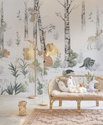 Papier peint mural Animaux de la forêt - Vignette | Mr Papier Peint