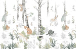 Papier peint mural Animaux de la forêt - Vignette | Mr Papier Peint