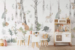 Papier peint mural Animaux de la forêt - Vignette | Mr Papier Peint