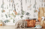 Papier peint mural Animaux de la forêt - Vignette | Mr Papier Peint