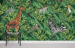 Papier peint mural Animaux de la jungle - Vignette | Mr Papier Peint