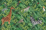 Papier peint mural Animaux de la jungle - Vignette | Mr Papier Peint