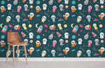 Papier peint mural Animaux de l'espace - Vignette | Mr Papier Peint