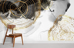 Papier peint mural Anneau Annuel œuvre d’art aux cercles envoûtants - Vignette | Mr Papier Peint