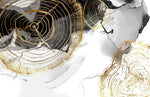 Papier peint mural Anneau Annuel œuvre d’art aux cercles envoûtants - Vignette | Mr Papier Peint
