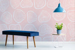 Papier peint mural Anneau de Croissance Rose pour une évasion paisible - Vignette | Mr Papier Peint