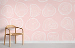 Papier peint mural Anneau de Croissance Rose pour une évasion paisible - Vignette | Mr Papier Peint