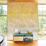 Papier peint mural aquarelle abstrait jaune - Vignette | Mr Papier Peint