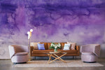 Papier peint mural aquarelle abstraite violet - Vignette | Mr Papier Peint