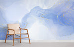 Évasion sereine avec papier peint mural aquarelle bleu - Vignette | Mr Papier Peint