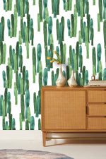 Papier peint mural aquarelle de cactus - Vignette | Mr Papier Peint