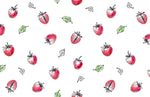 Peint mural aquarelle Fraises éclatantes et chaise bois moderniste - Vignette | Mr Papier Peint