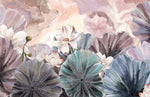 Papier Peint Mural Aquarelle de Lotus - Vignette | Mr Papier Peint