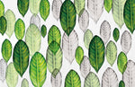 Papier peint mural aquarelle feuilles vertes - Vignette | Mr Papier Peint