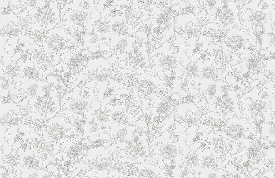 Papier peint mural Aquarelle Fleur II - Le meilleur Papier peint panoramique Sur mesure
